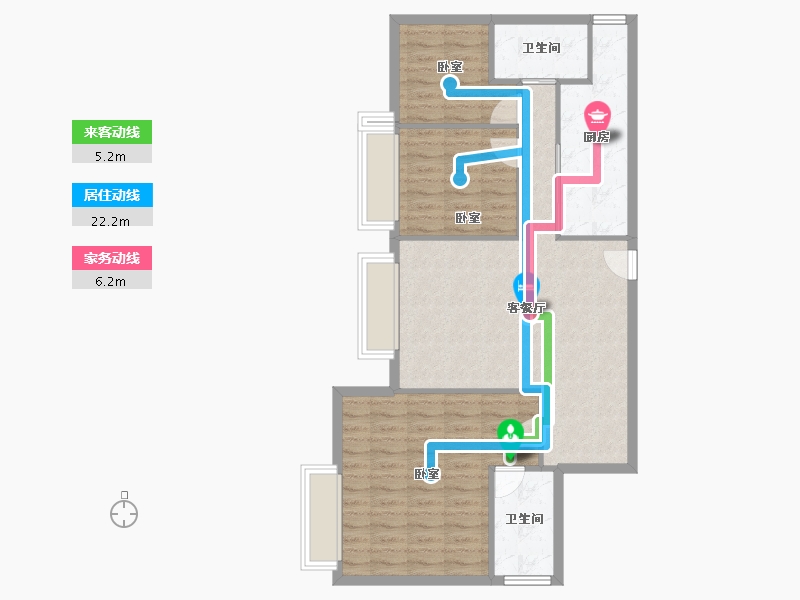 广东省-深圳市-皇御苑-85.68-户型库-动静线