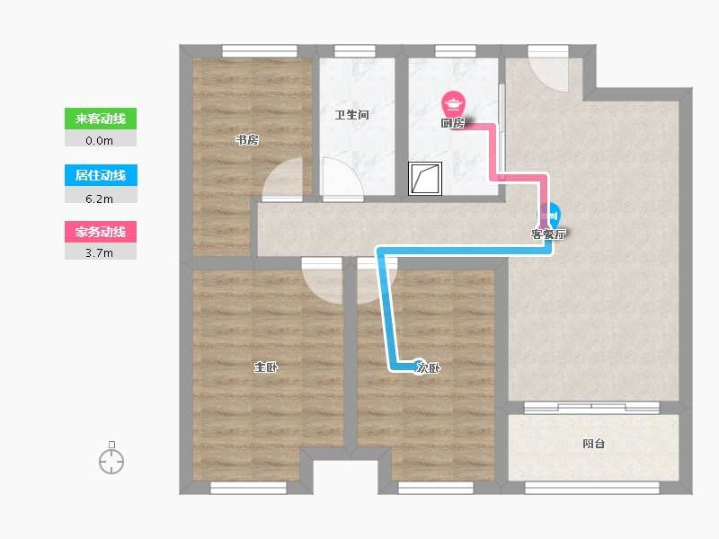 山东省-济南市-中新国际城-三区-76.25-户型库-动静线