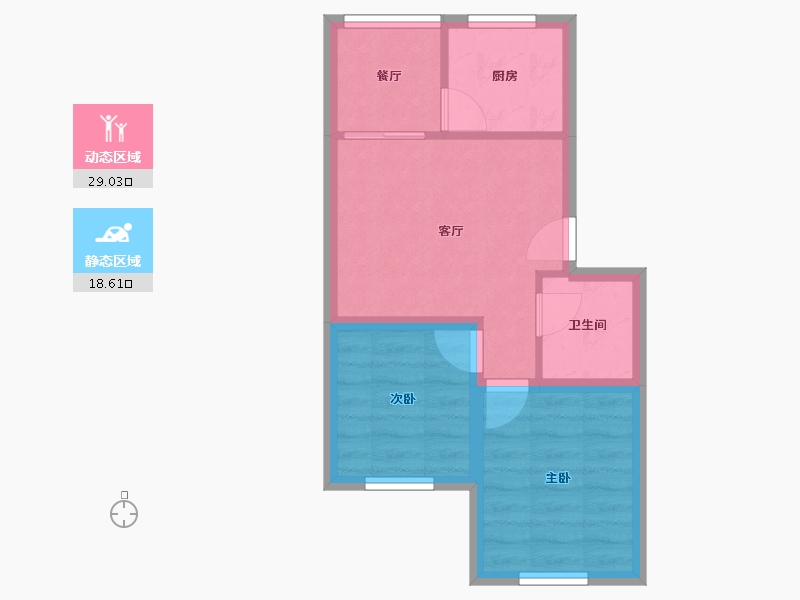 天津-天津市-宁月花园-41.87-户型库-动静分区