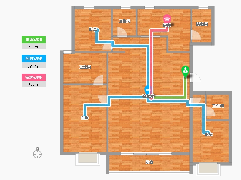 河北省-石家庄市-1-139.63-户型库-动静线