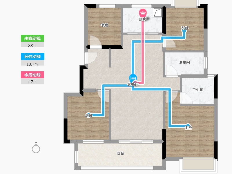 江西省-赣州市-中奥朗境台-100.00-户型库-动静线