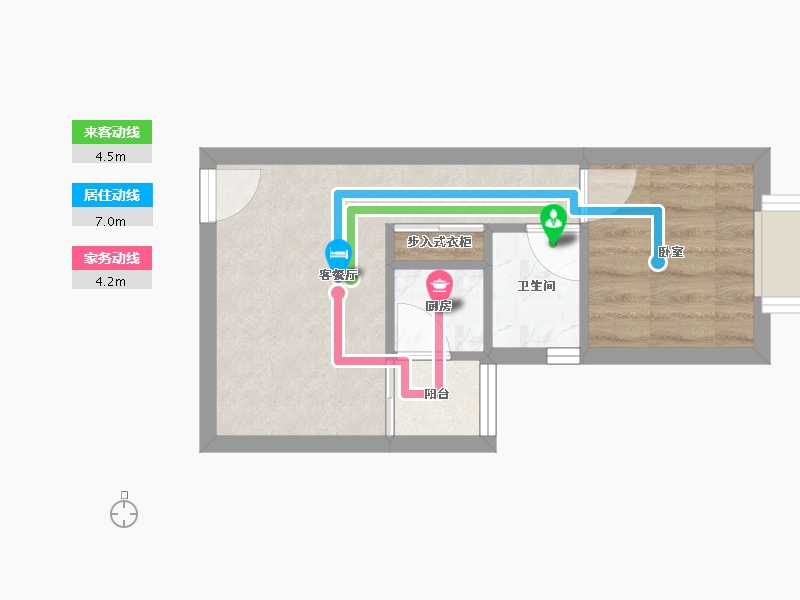 广东省-深圳市-皇御苑-26.16-户型库-动静线