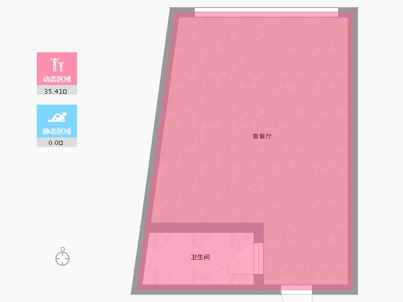 广东省-深圳市-盛龙花园-33.00-户型库-动静分区