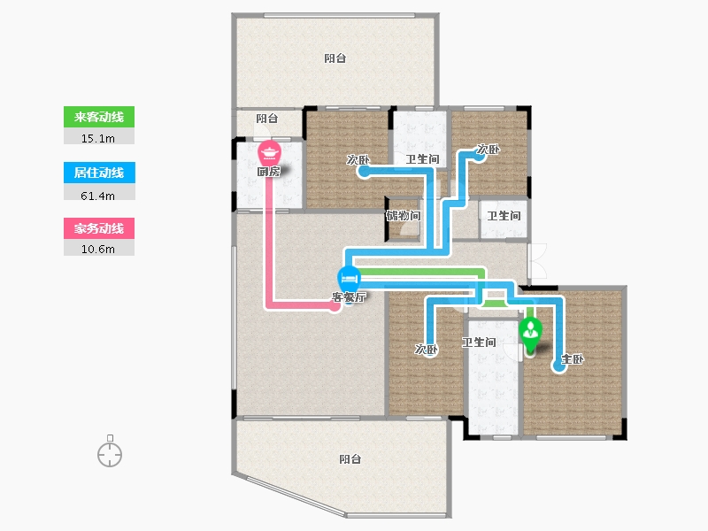 四川省-成都市-中港东湖壹号-406.01-户型库-动静线