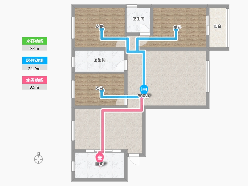 河北省-保定市-百盛家园-101.60-户型库-动静线