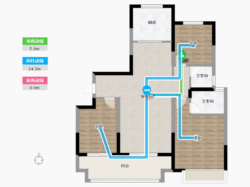 河南省-安阳市-利源·光明壹号-99.21-户型库-动静线