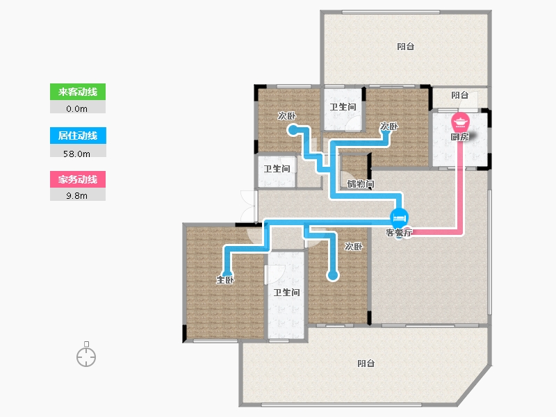 四川省-成都市-中港东湖壹号-408.00-户型库-动静线