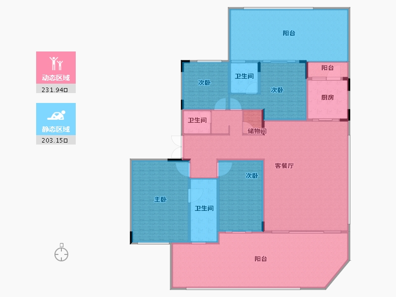 四川省-成都市-中港东湖壹号-408.00-户型库-动静分区