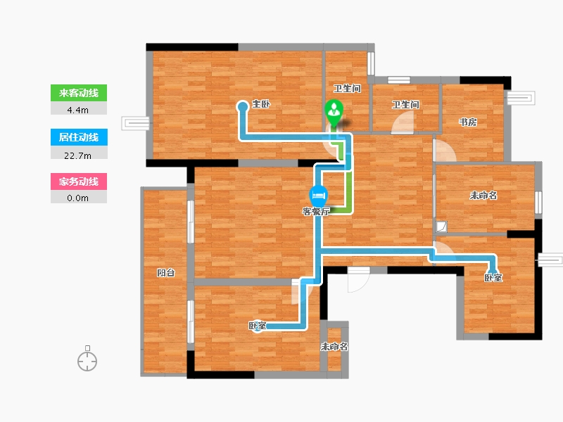 江苏省-徐州市-​珍宝岛雍景和府-112.63-户型库-动静线