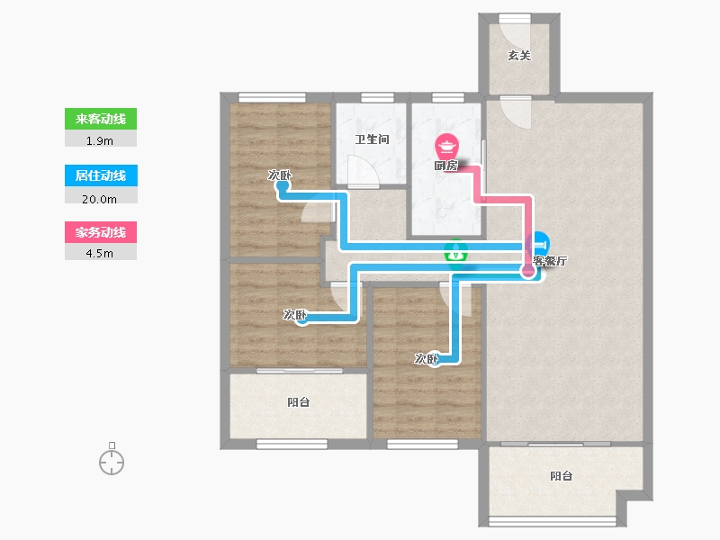 江西省-上饶市-东投长安府-86.30-户型库-动静线