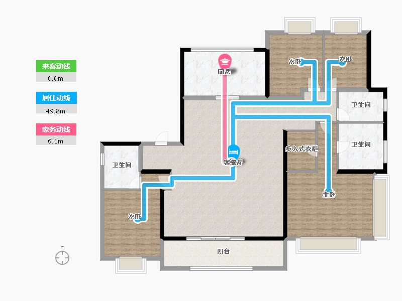 湖北省-武汉市-武汉城建·中央云城-192.40-户型库-动静线