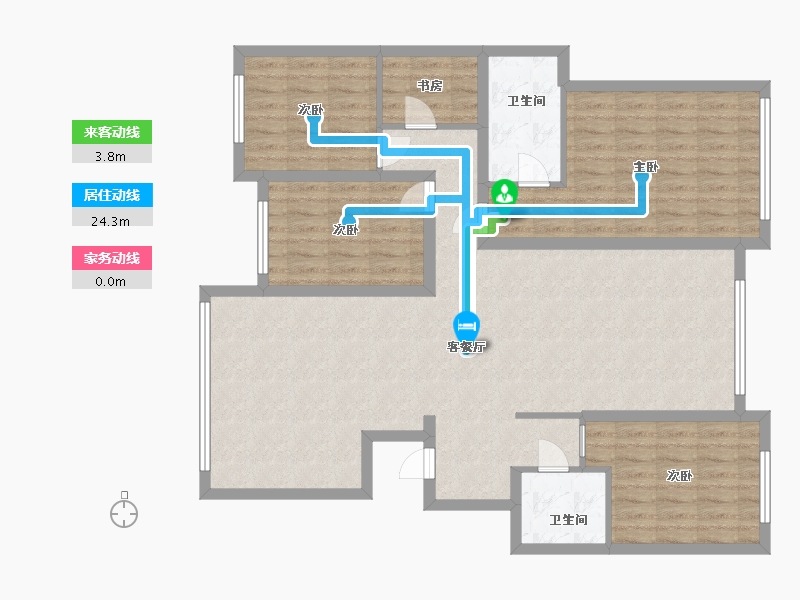 吉林省-长春市-中海盛世城-117.82-户型库-动静线