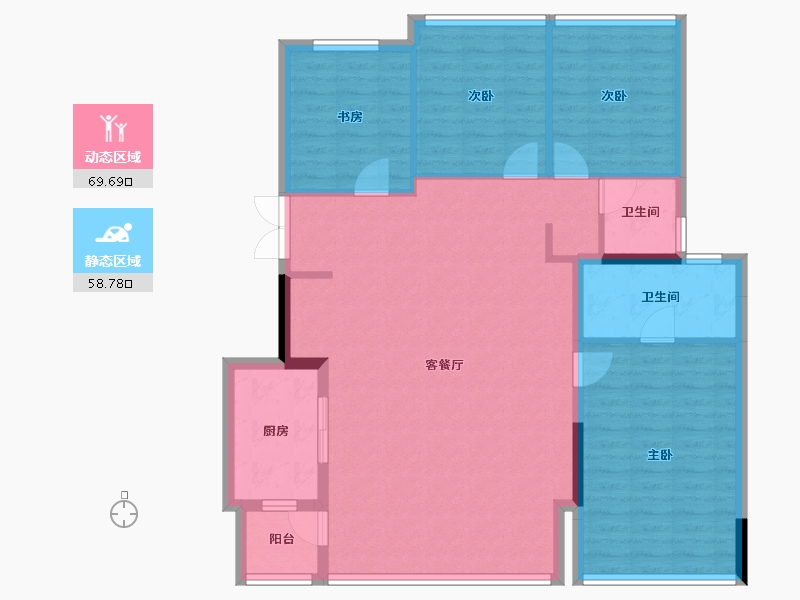 四川省-成都市-建发天府养云-117.54-户型库-动静分区