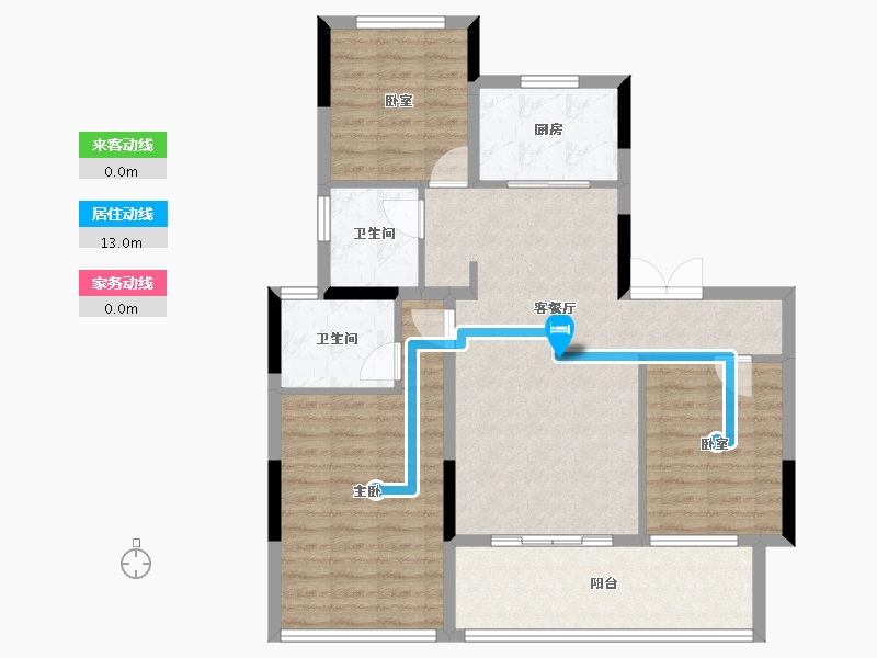 安徽省-合肥市-远大九璟湾-92.80-户型库-动静线