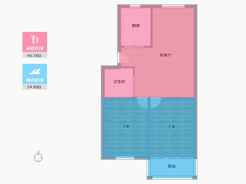 上海-上海市-康发小区-73.89-户型库-动静分区