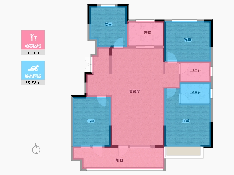 山东省-滨州市-丽景华府-112.01-户型库-动静分区