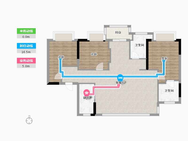 福建省-龙岩市-远洋山水-99.00-户型库-动静线