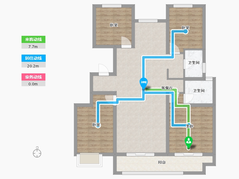 山东省-菏泽市-学府世家-99.20-户型库-动静线