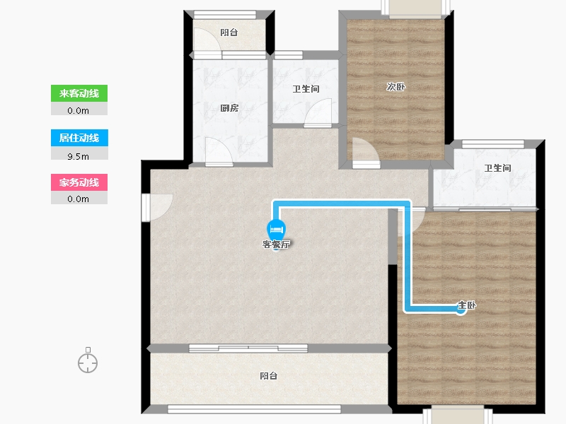 陕西省-西安市-御锦城-98.82-户型库-动静线