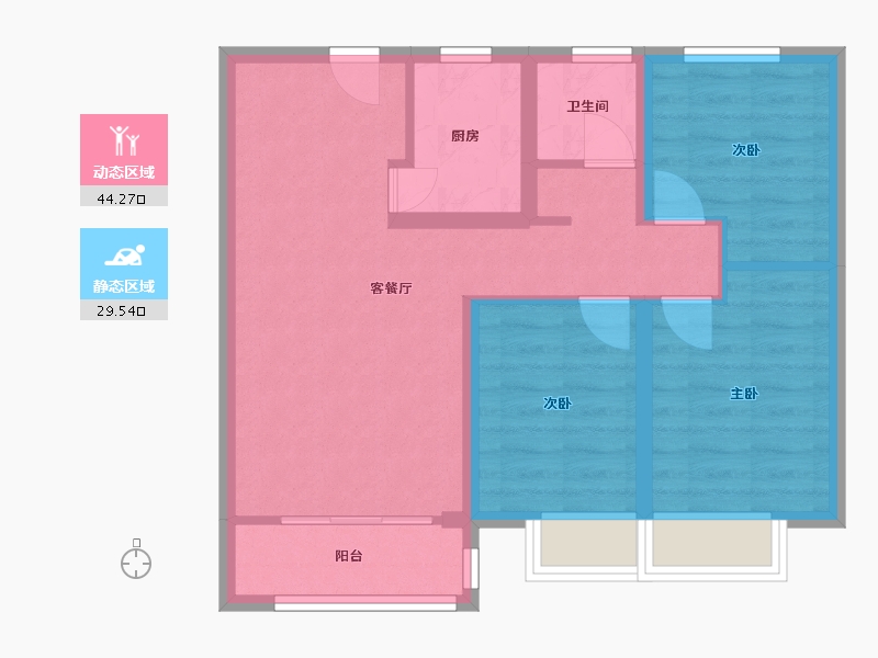 河北省-唐山市-中建城-80.80-户型库-动静分区