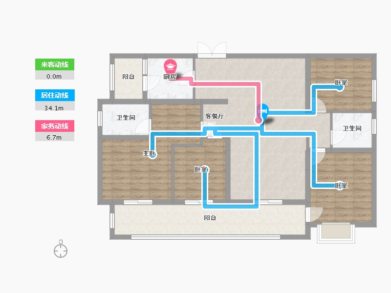 四川省-成都市-未来之城-120.00-户型库-动静线