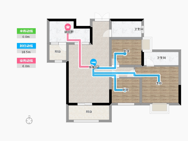 贵州省-遵义市-电厂社区-91.20-户型库-动静线