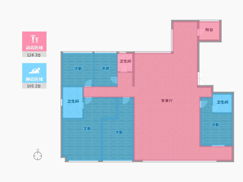 河北省-保定市-云海世家-211.37-户型库-动静分区