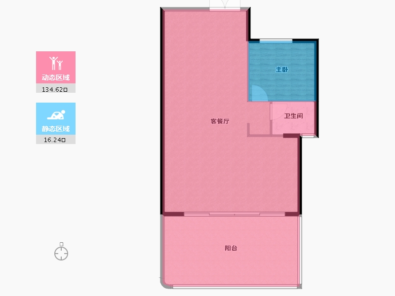 福建省-福州市-中建元亨府-142.91-户型库-动静分区