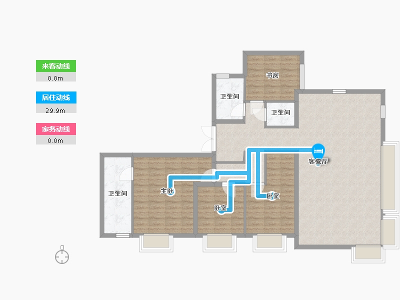 甘肃省-兰州市-兰州万达城-117.19-户型库-动静线