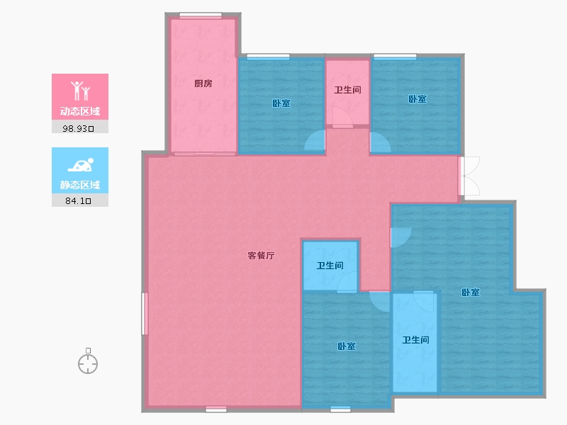 四川省-成都市-建发天府养云-171.03-户型库-动静分区