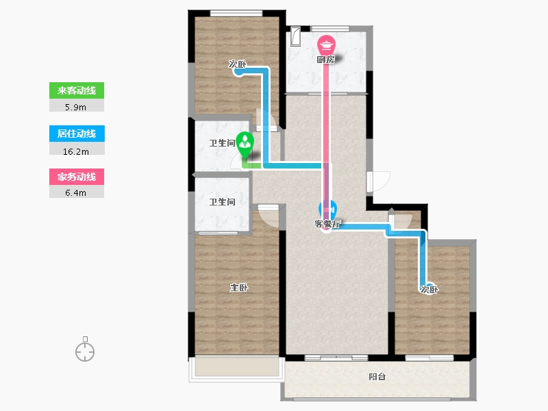 山西省-大同市-恒山府-117.17-户型库-动静线