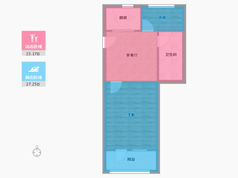 上海-上海市-中下塘街120号-39.00-户型库-动静分区