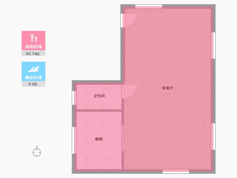 广东省-惠州市-肖屋村-73.60-户型库-动静分区