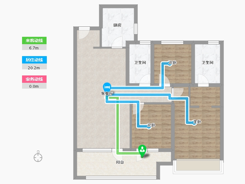 山东省-青岛市-融海·启城-92.81-户型库-动静线