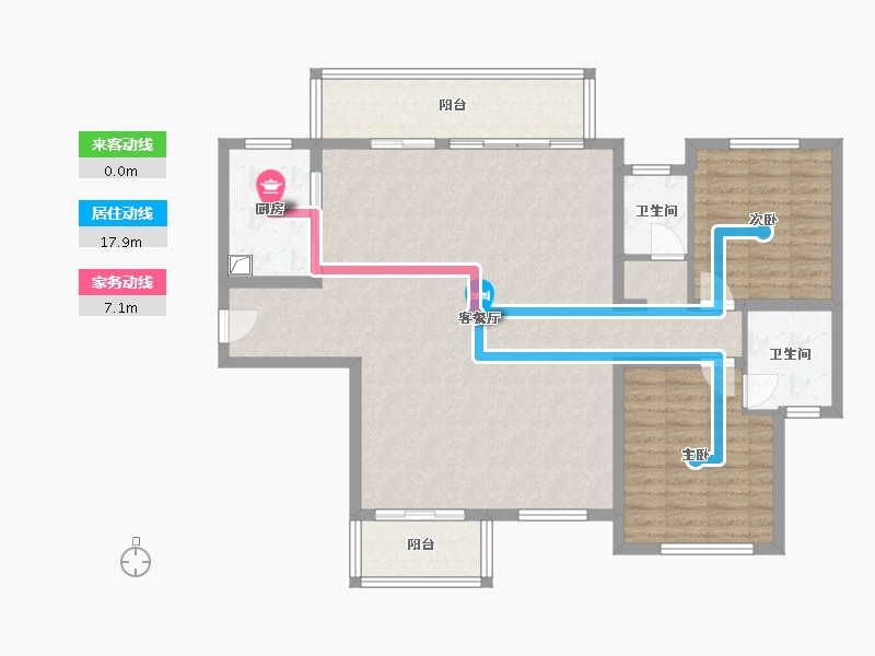 湖南省-长沙市-深业堤亚纳湾四期2区-114.14-户型库-动静线