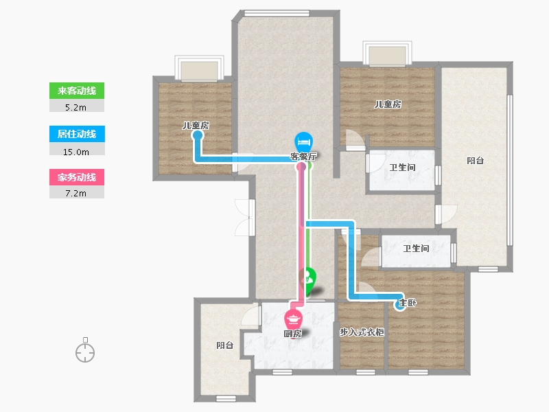 河南省-商丘市-文体-128.00-户型库-动静线