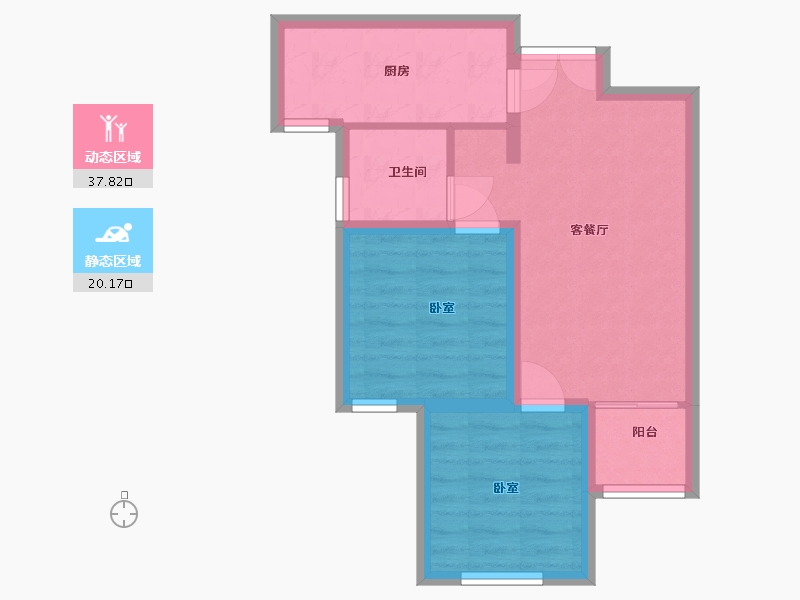 山西省-晋城市-逸品文山-51.20-户型库-动静分区