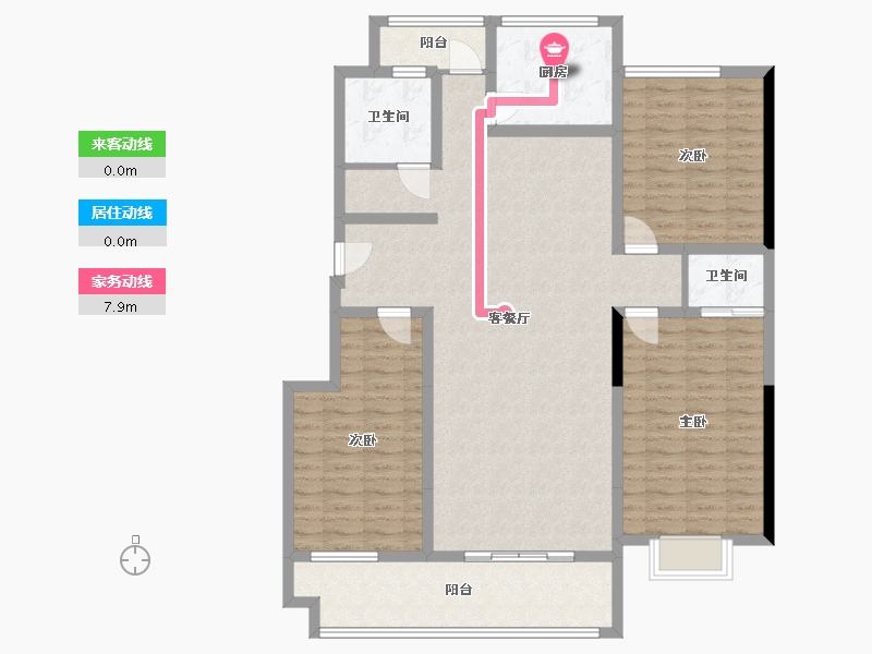 河南省-信阳市-汇文博苑-140.00-户型库-动静线