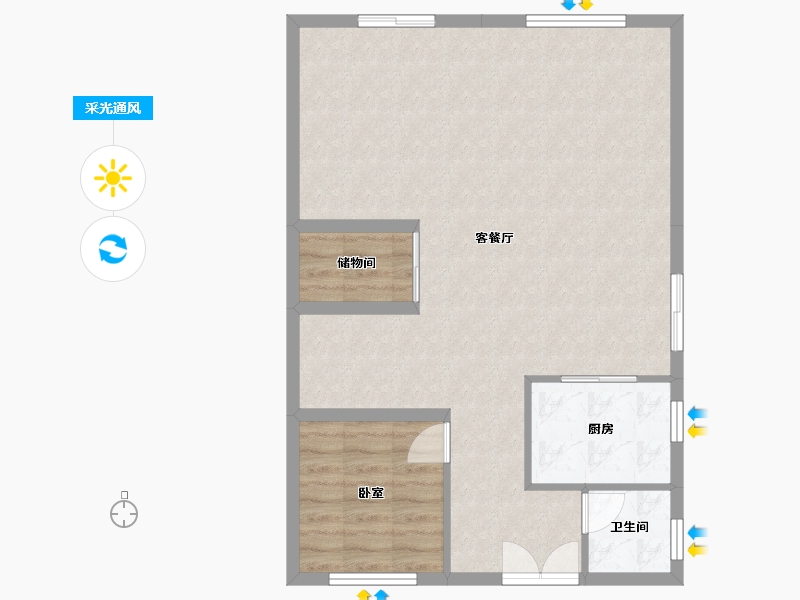 江西省-赣州市-九里峰山-280.00-户型库-采光通风