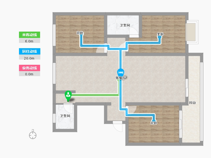 河北省-邯郸市-东城首府-127.00-户型库-动静线