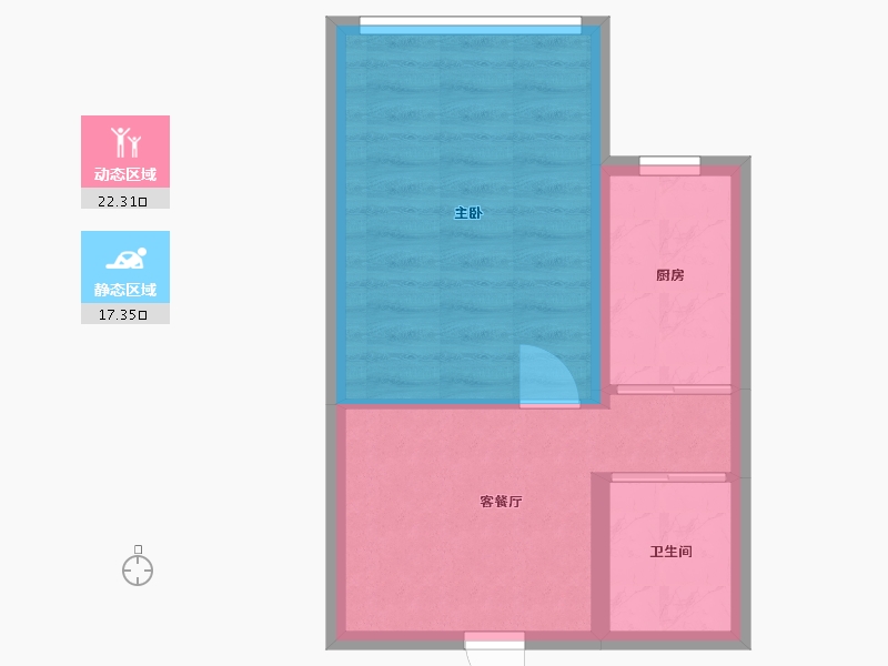 浙江省-杭州市-近江八园-34.37-户型库-动静分区