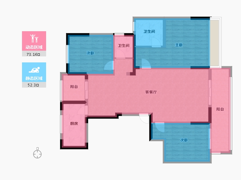 河南省-周口市-万基城-112.00-户型库-动静分区