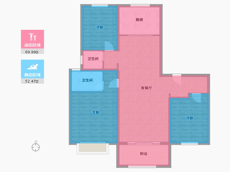 山东省-济宁市-三发尚城-110.40-户型库-动静分区