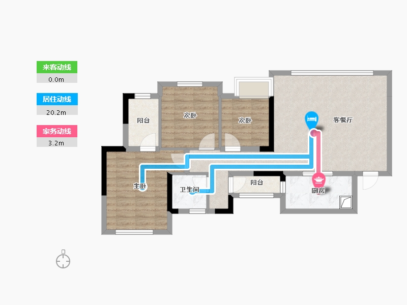 四川省-成都市-东原江山印月-77.37-户型库-动静线