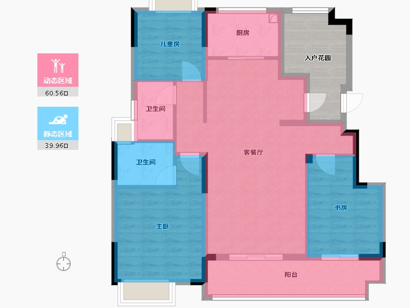 江西省-上饶市-新旅明樾府-97.00-户型库-动静分区