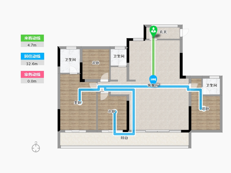 江西省-抚州市-中奥君柏宸央-138.15-户型库-动静线