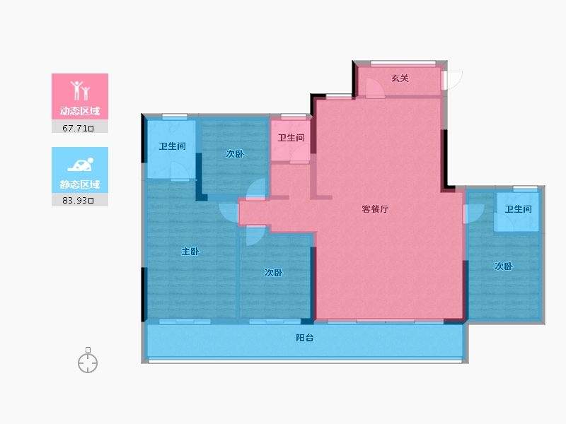 江西省-抚州市-中奥君柏宸央-138.15-户型库-动静分区