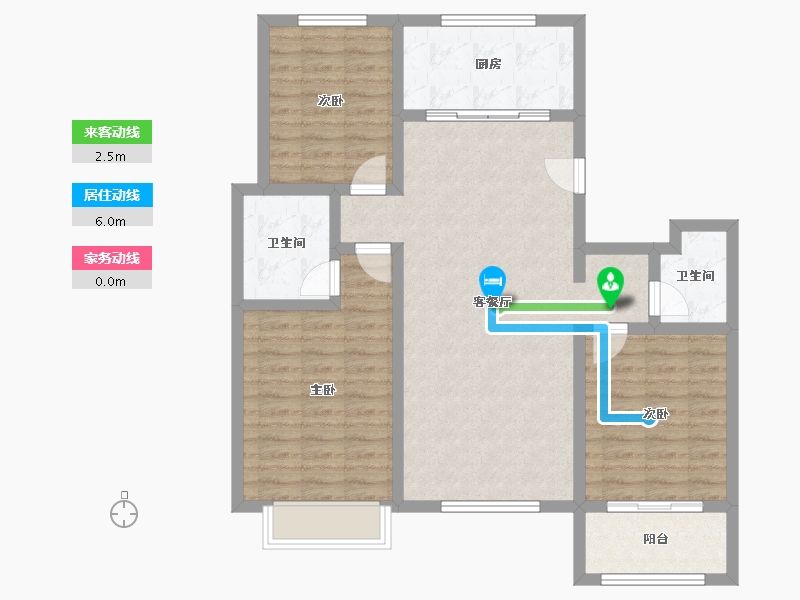 河北省-衡水市-中超天著-102.54-户型库-动静线