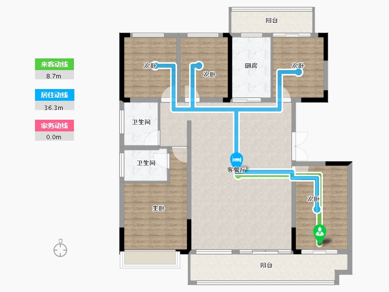 河南省-南阳市-正商如意宽境-159.00-户型库-动静线