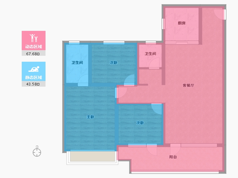 山东省-青岛市-融海·启城-99.00-户型库-动静分区